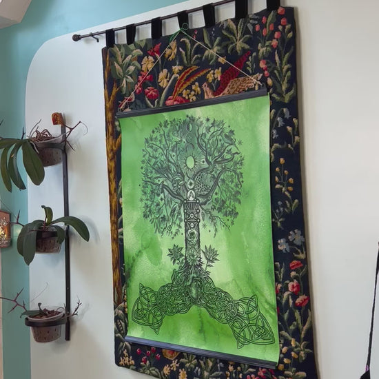 Cosmic_Tree_Poster_Green_Video